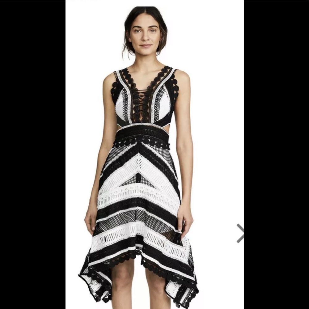 THURLEY cut out dress